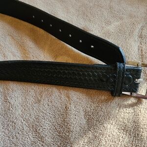 Boston leather duty belt